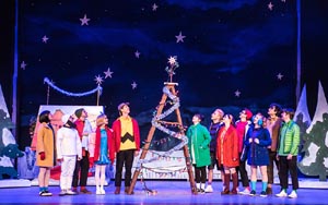 a charlie brown christmas live on stage photo