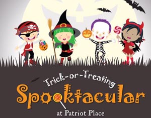 halloween trick or treat spooktacular at patriot place 2018 photo