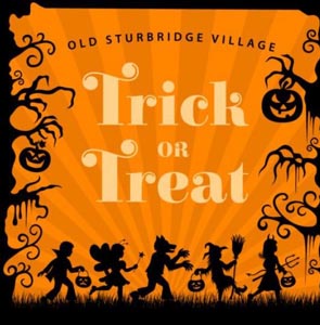 village trick or treat at old sturbridge village photo
