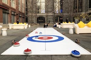 curling at the liberty hotel photo