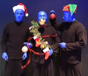 blue man group holiday shows 2025 photo
