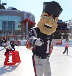 'everything we got rally' with ne patriots street team photo