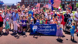 independence day celebration at christopher columbus park 2022 photo