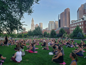 free fitness classes on the greenway photo