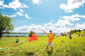 free kite fridays at spectacle island photo