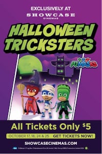 pj masks halloween tricksters at showcase cinemas photo