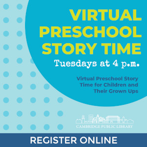 virtual preschool story time with cambridge public library photo