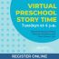virtual preschool story time with cambridge public library small photo