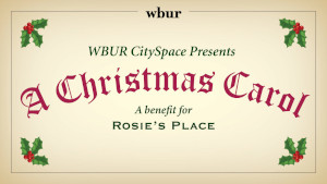 wbur cityspace presents a christmas carol reading photo