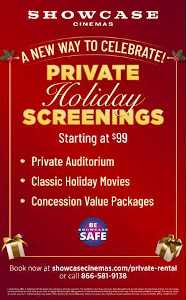 private screenings of holiday films at showcase cinemas photo