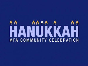 virtual hanukkah community celebration with mfa boston  jarts photo