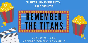 outdoor movie night at tufts university back to the future photo