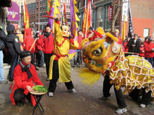 celebrate lunar new year at the chinatown gate photo