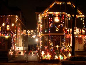 somerville illuminations holiday lights tour photo