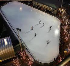 kendall square community ice skating photo