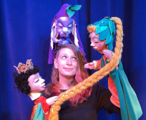 rapunzel puppet show by liz dapo photo