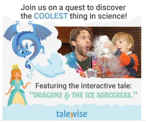 dry ice show at goodnow library photo