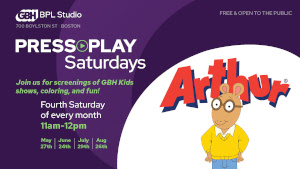 press play saturdays with 'arthur' at bpl gbh studio photo