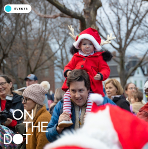 on the dot christmas stroll holiday celebration photo