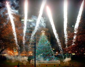 Fashion Island's Annual Tree Lighting Event