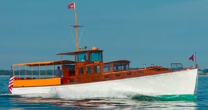 antique classic boat festival photo