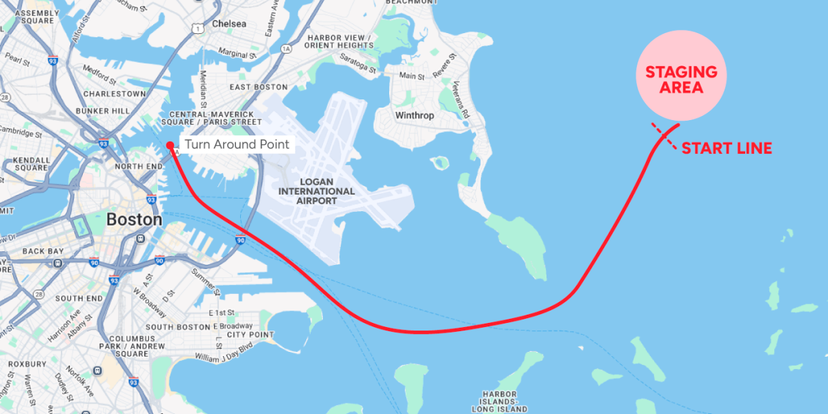 Tall Ships Boston Viewing Map